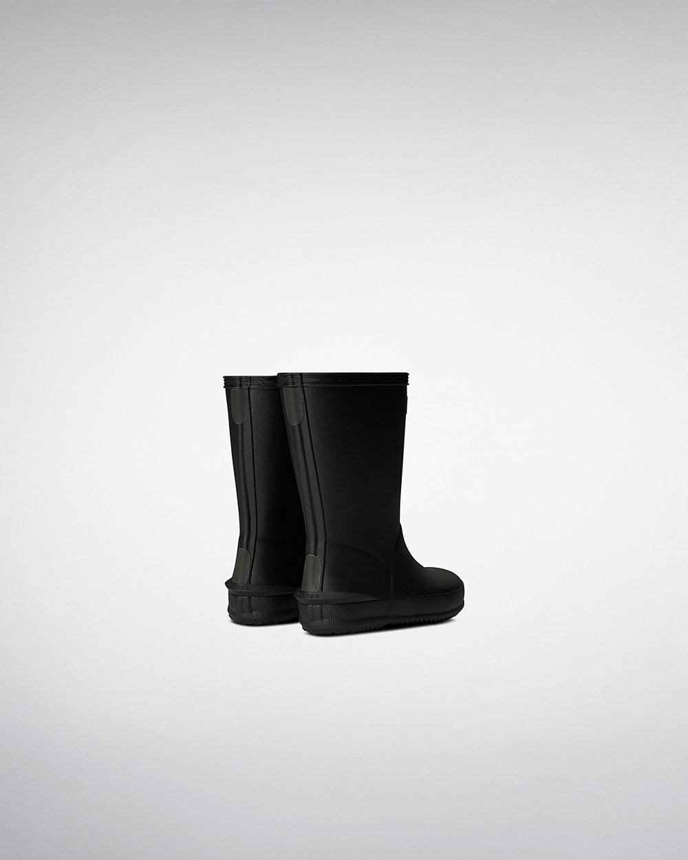 Kids Rain Boots - Hunter First Norris (73ZOQJGLD) - Black